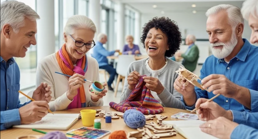 hobbies seniors crafts