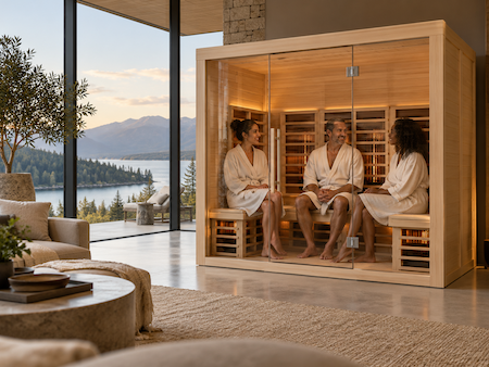 Infrared sauna 3 person 