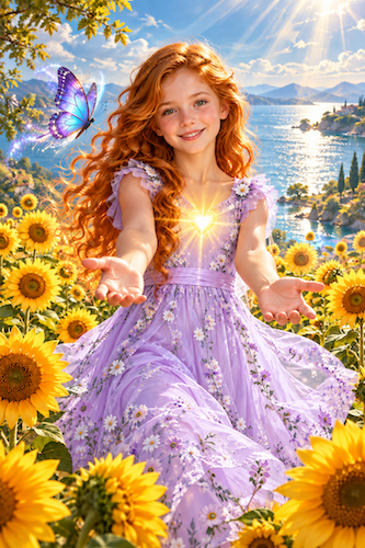 Joy offering Love