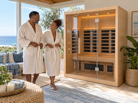 Infrared sauna - couple