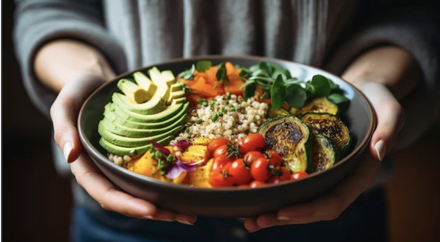 Buddha Bowl with Sweet Potatoes