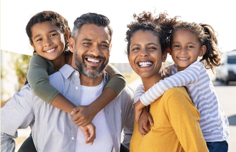 black happy family