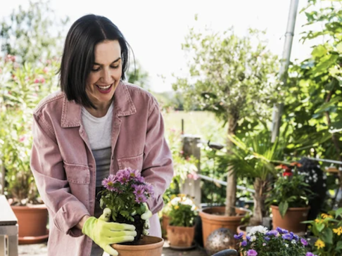 Hobbies Lady gardening