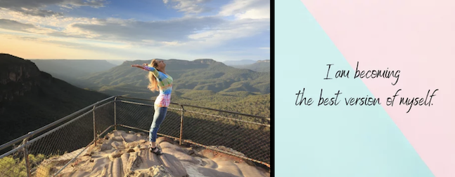 Positive affirmation with Lady