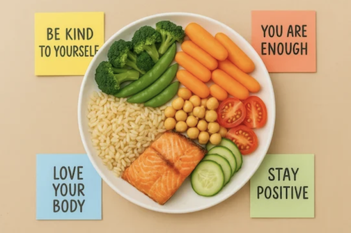 Positive affirmations food