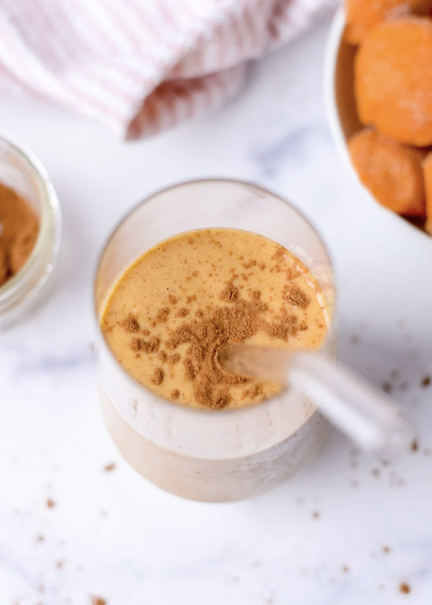 Sweet Potato Smoothie Topping