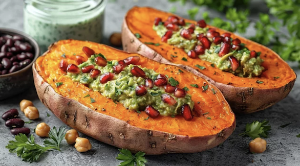 Sweet Potato Halves