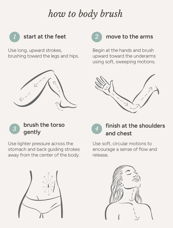 Skin Brushing Directions Image